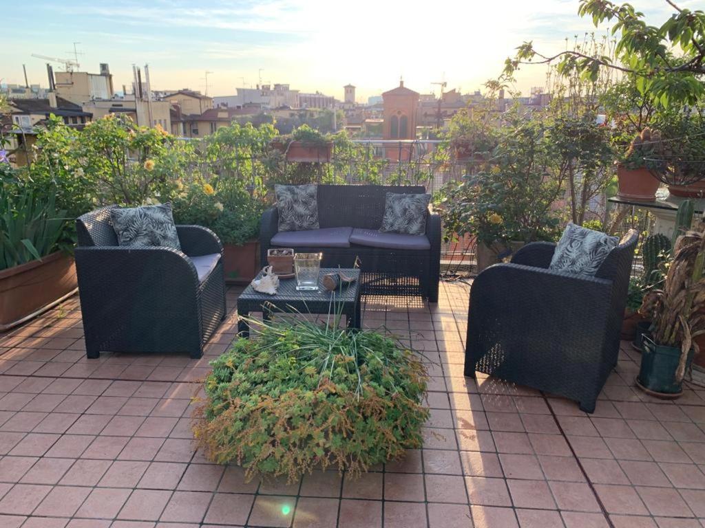 Apartamento Il Giardino Sui Tetti Bolonia Exterior foto
